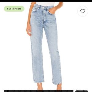 AGOLDE 90's Mid Rise Loose Fit - Size 26